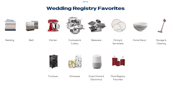 Combine Wedding Registries